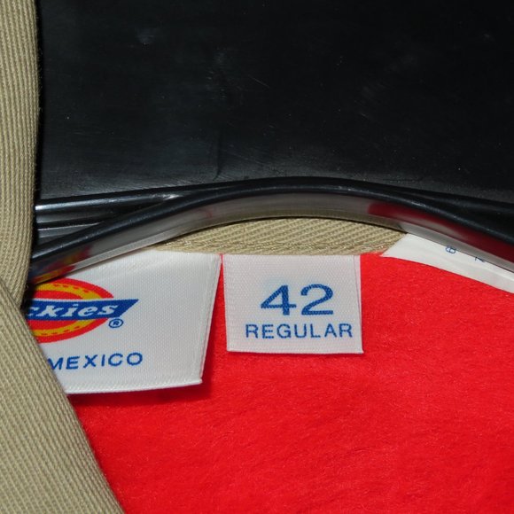 Vintage VTG Dickies Tan Lined Work Jacket Size 42 NWT - Picture 4 of 5